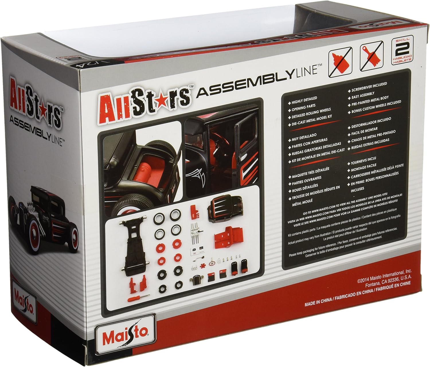 1:24 Scale Assembly Model Kit – 1920s Vintage Sedan