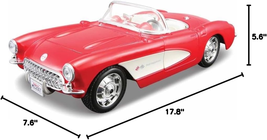 1:24 Scale Assembly Model Kit – 1950s Classic Sports Coupe