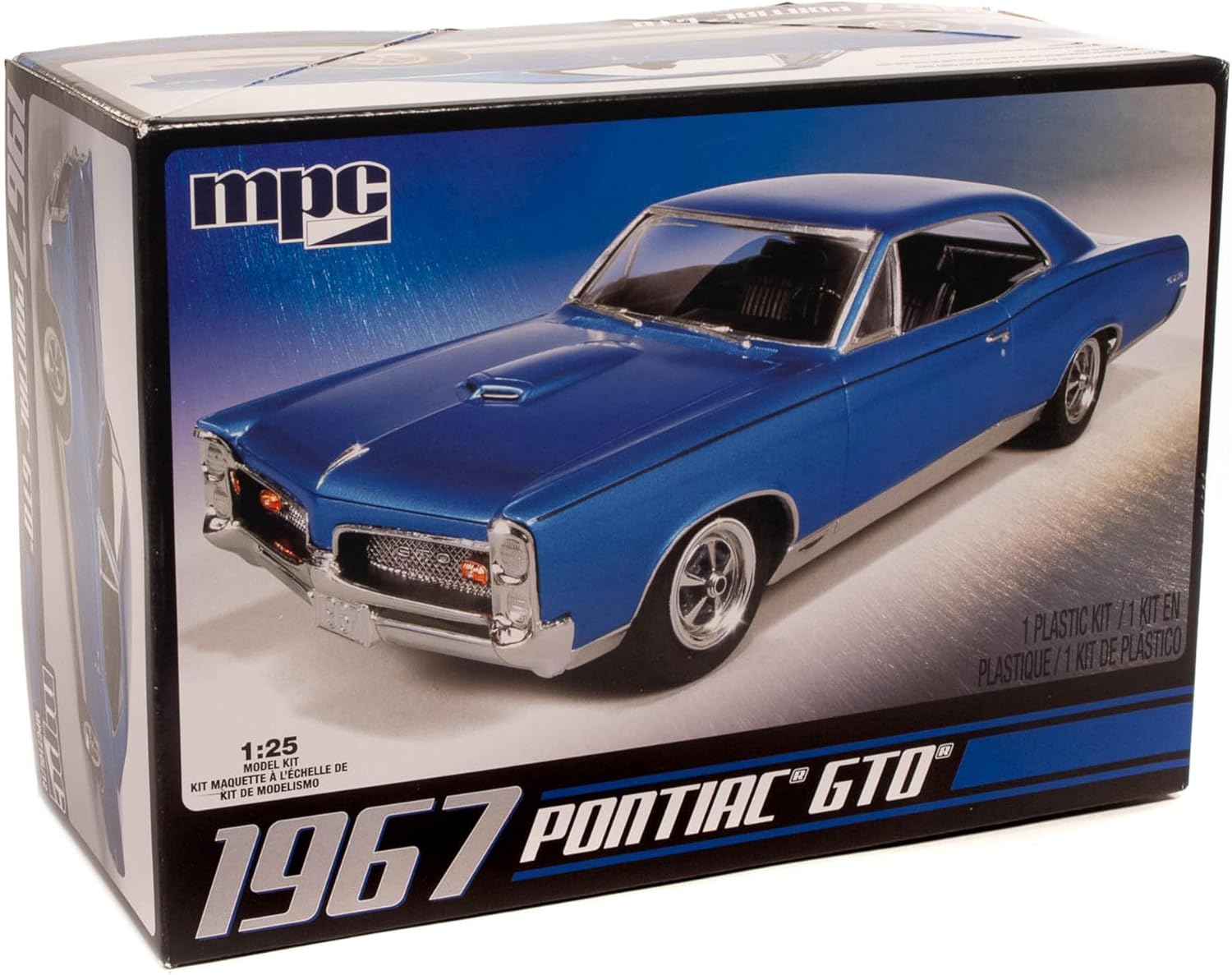 1:25 Scale Plastic Model Car Kit – 1967 Muscle Coupe, 85+ Parts
