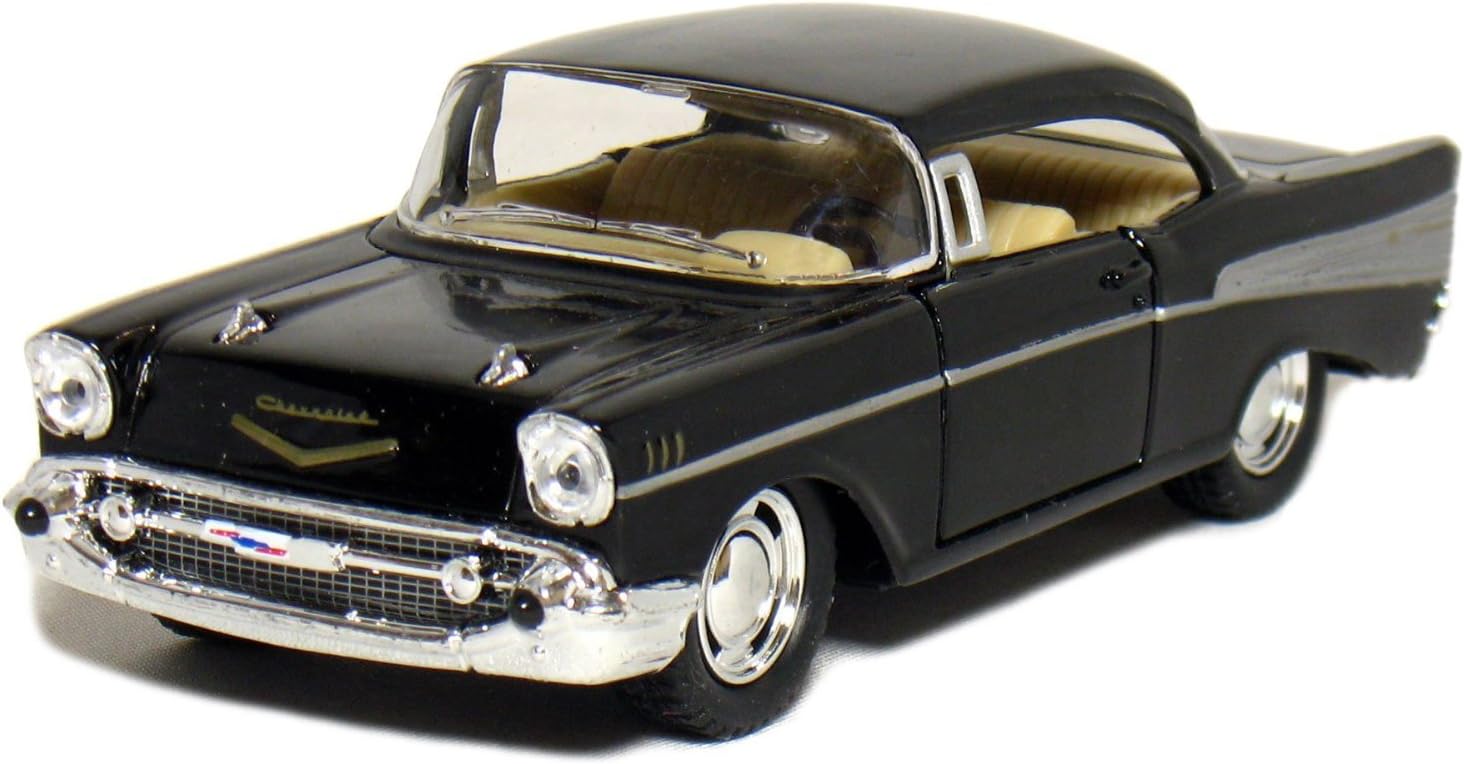 1:40 Die-Cast Classic Coupe Pull-Back Model Car, 5-Inch, Black