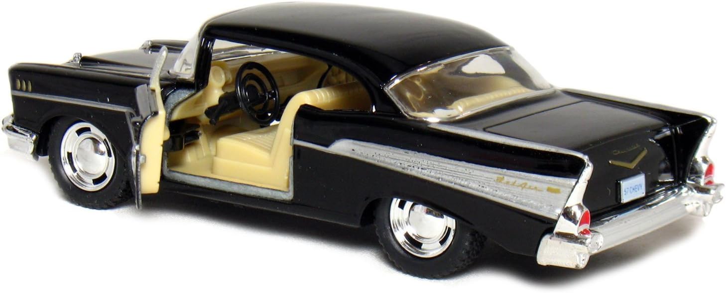 1:40 Die-Cast Classic Coupe Pull-Back Model Car, 5-Inch, Black