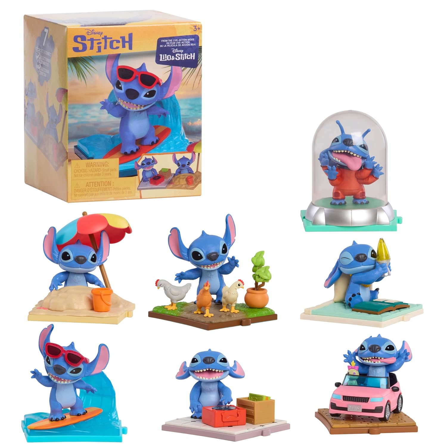 3-Inch Vinyl Collectible Figure - Blue Alien Character