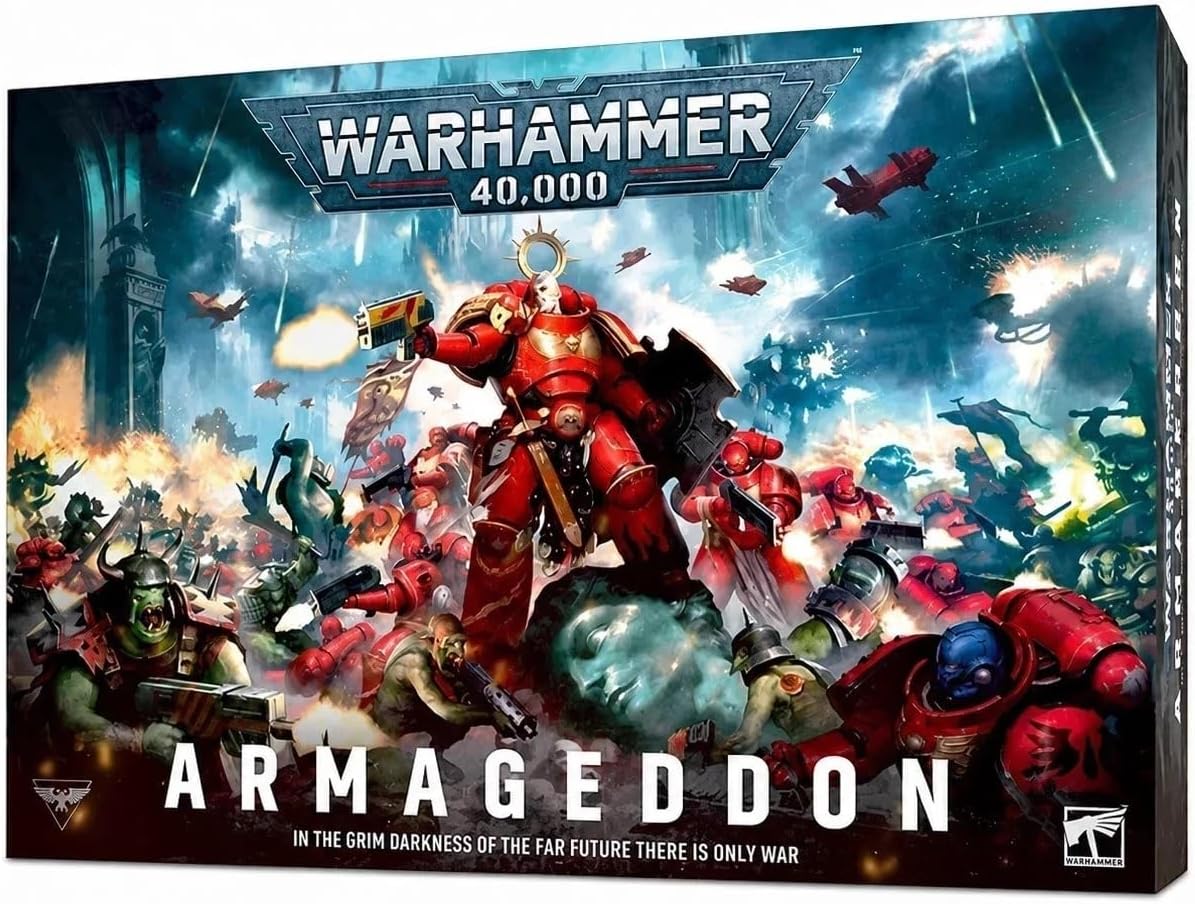 Tabletop Miniature Battle Game Starter Set with Rulebook and Dice